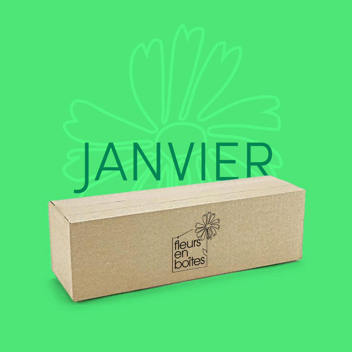 Box de Janvier - Bouquet Printemps