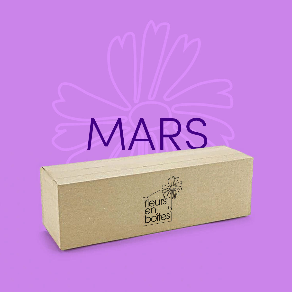 Box de Mars - Bouquet sur structure bulbes